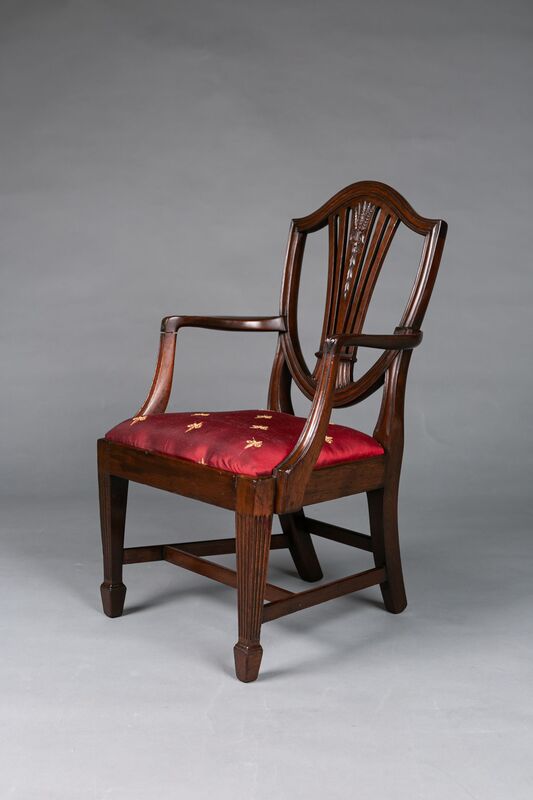 Restore damaged leg on Georgian chair $700.00